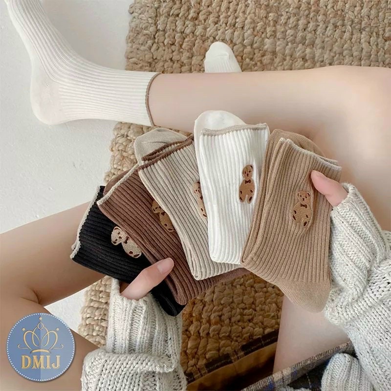 COMBO 10 ĐÔI TẤT GẤU CỔ CAO