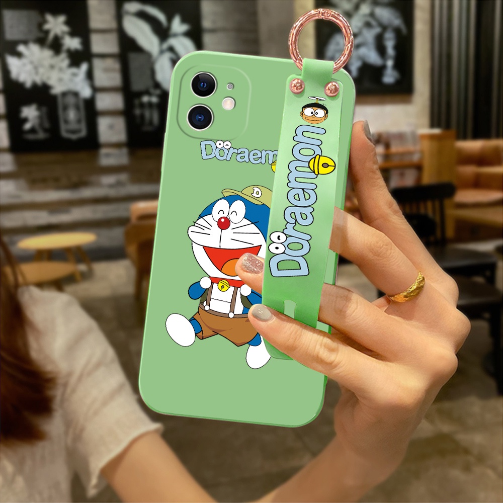 Ốp Điện Thoại Silicone Mềm In Hoạ Tiết Doraemon Dành Cho Samsung Galaxy A22 4G M22 A12 5G M12 A70 A7 2018