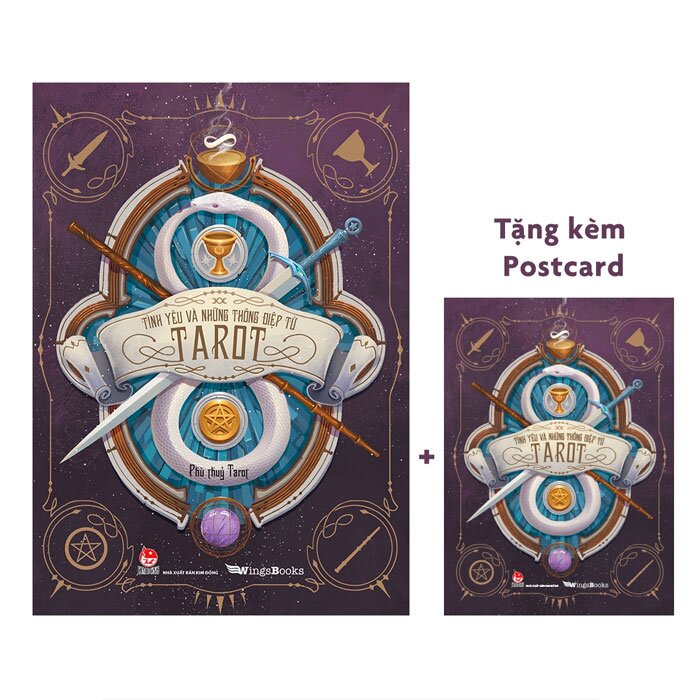 Sách _ Tình Yêu Và Những Thông Điệp Từ Tarot ( Tặng Kèm Postcard )