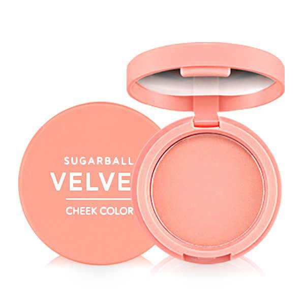 Phấn Má Hồng Aritaum Sugarball Velvet Cheek Color 8g kèm cọ phấn màu 03