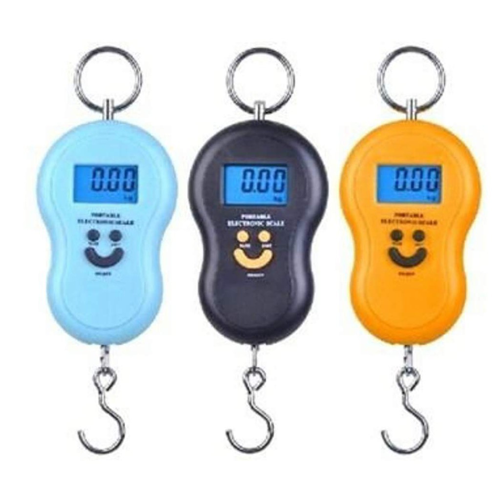 Cân Điện Tử Mini 50Kg Màn Hình LCD Treo Tường Tiện Lợi