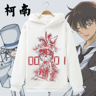 DEL Áo Hoodie Thám Tử Lừng Danh Conan!! size 20 - 80kg chất đẹp L1 áo chất mát