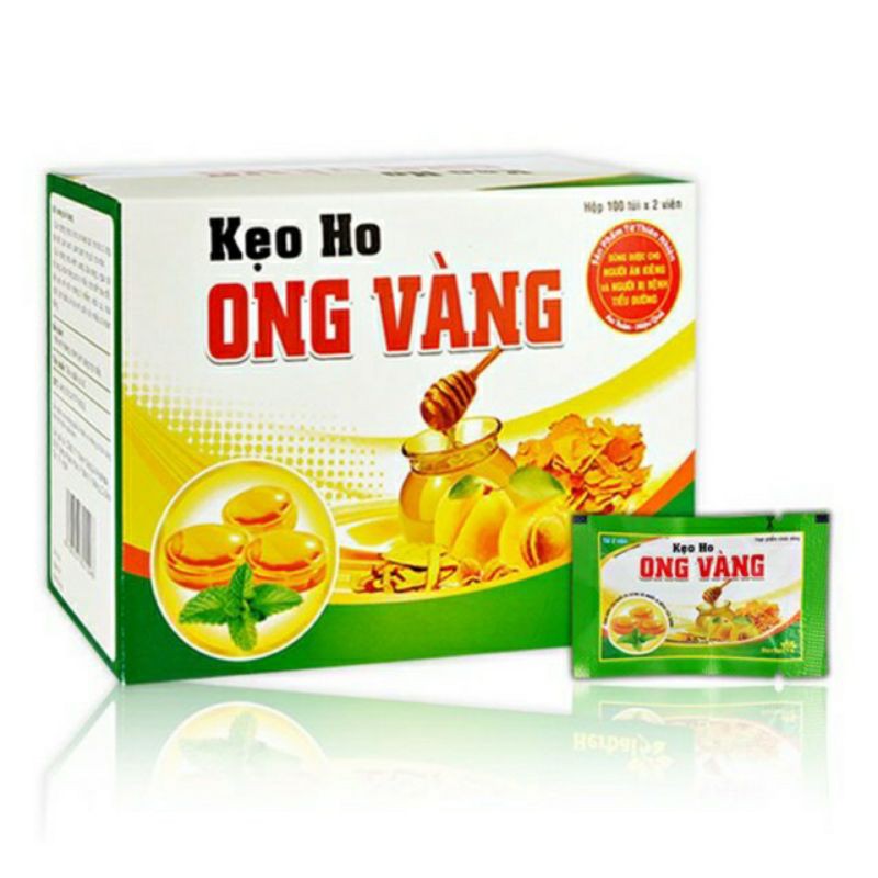 ✅ Kẹo Ngậm Ho Viêm Họng Ong Vàng 20 gói