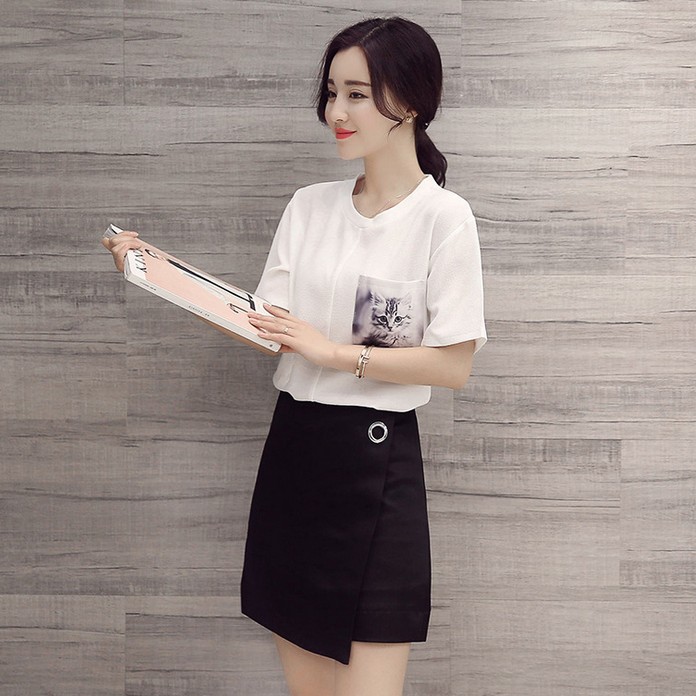 Chân váy công sở thời trang cao cấp Hàn Quốc