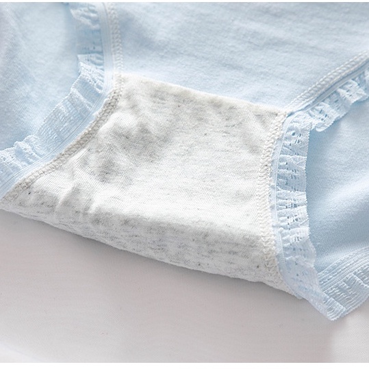 Quần Lót cotton Lưng Vừa Hình Thỏ Dễ Thương Cho Nữ M-35kg-68kg 8015-WY004