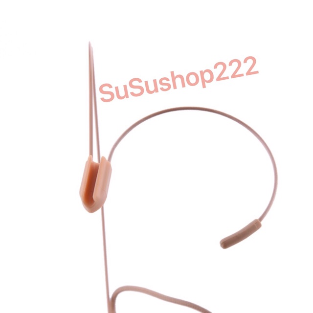 Micro cao cấp cài tai có dây màu da