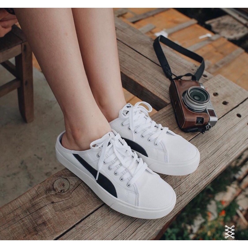 Hàng chính hãng - Giày đạp gót Puma mule cực hot