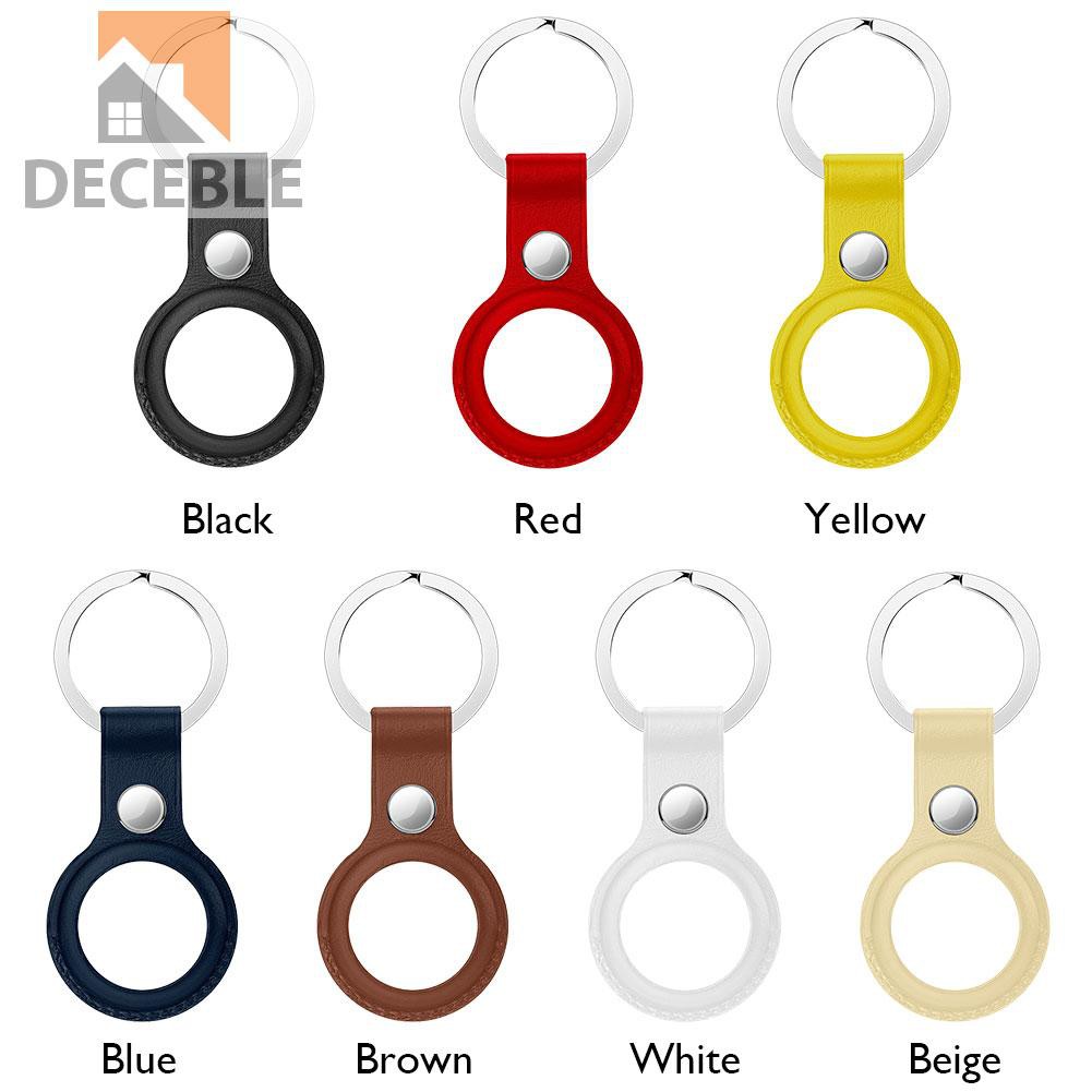 Vỏ Bảo Vệ Hộp Sạc Tai Nghe Apple Airtag Bằng Da Pu Có Móc Khóa | BigBuy360 - bigbuy360.vn