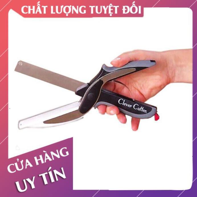 [Hàng loại 1] Kéo cắt rau củ quả đa năng, kéo nhà bếp tiện lợi 2in1 - Lan Chi Mart