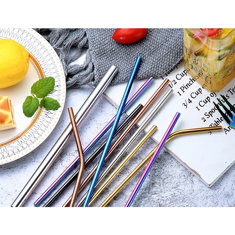 Ống Hút Thép Không Gỉ Nhiều Chức Năng Nhiều Lựa Chọn Màu Sắc