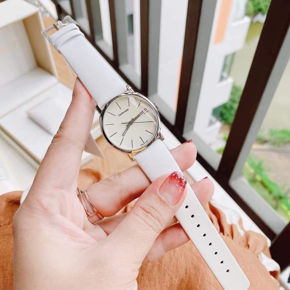 Đồng hồ nữ Calvin Klein K8Q331L2 trắng tinh khôi