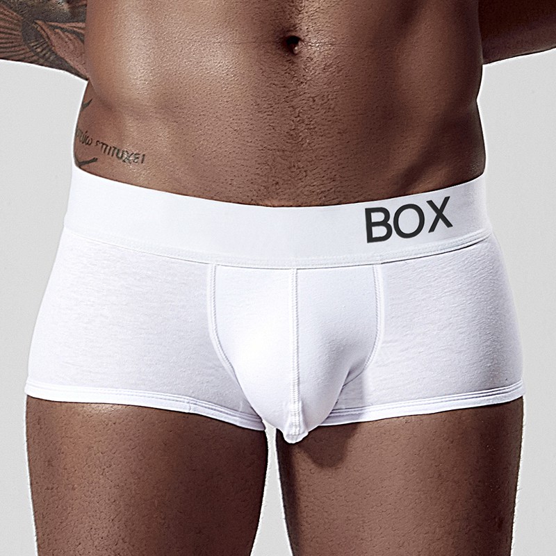 Quần lót cotton ORLVS dạng boxer ngắn in chữ  chất lượng cao dành cho nam OR6602