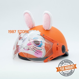 Mũ Bảo Hiểm Trẻ Em Proma TL77 Con Thỏ Có Kính