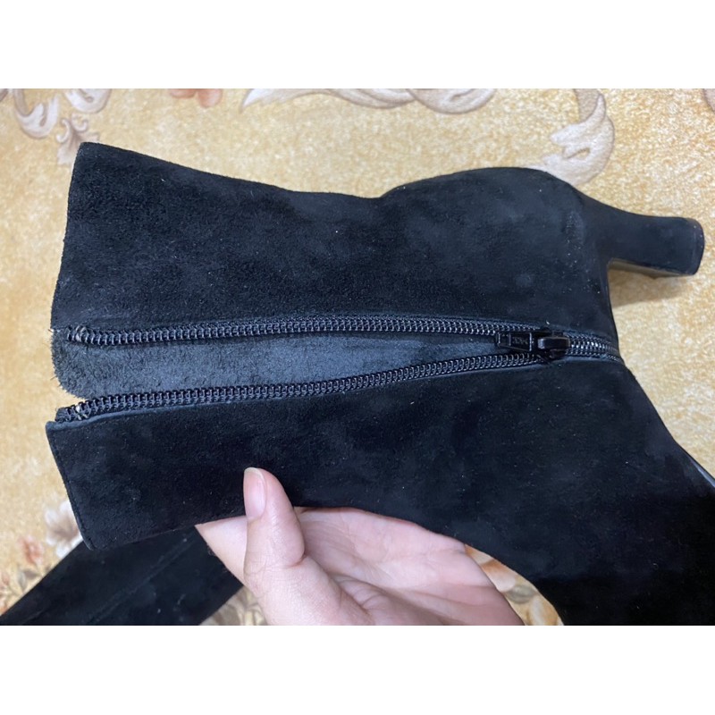 Giày boots da thật Size 36/37
