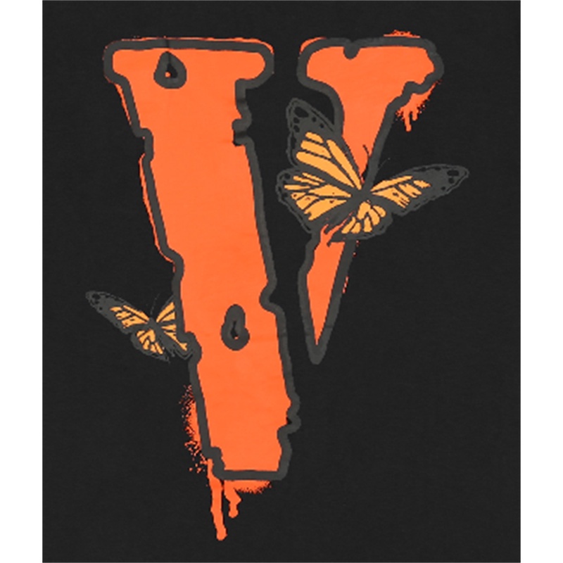 Áo Thun Cotton Tay Ngắn In Chữ Vlone Kiểu Cổ Điển Thời Trang Cho Nam Và Nữ