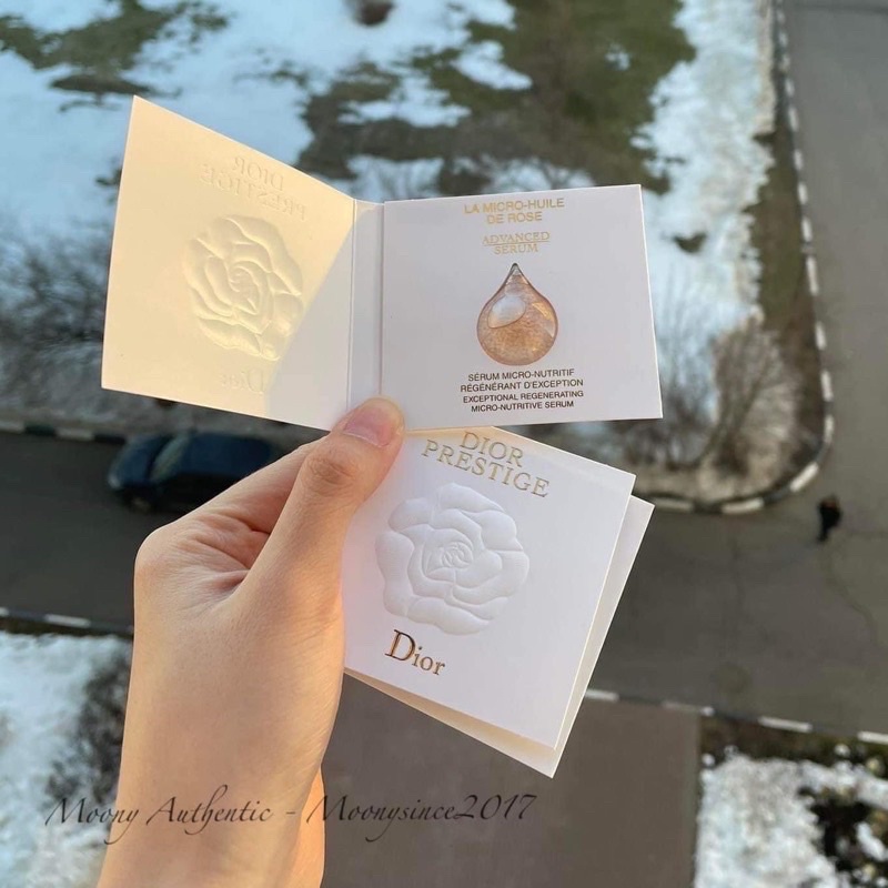 SERUM SIÊU CAO CẤP DIOR PRESTIGE LA MICRO-HUILE DE ROSE - MINI SIZE 5ML -1Ml