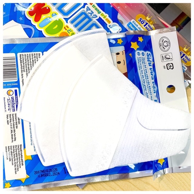 Khẩu Trang 3D Unicharm Nhật Bản ( Túi 5 cái) | BigBuy360 - bigbuy360.vn