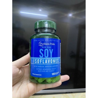 Viên Uống Mầm Đậu Nành Soy Isoflavones Puritan’s Pride 120v Hàng US
