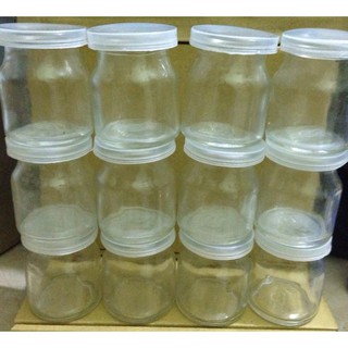 Set 12 Hũ Thủy Tinh Làm Sữa Chua