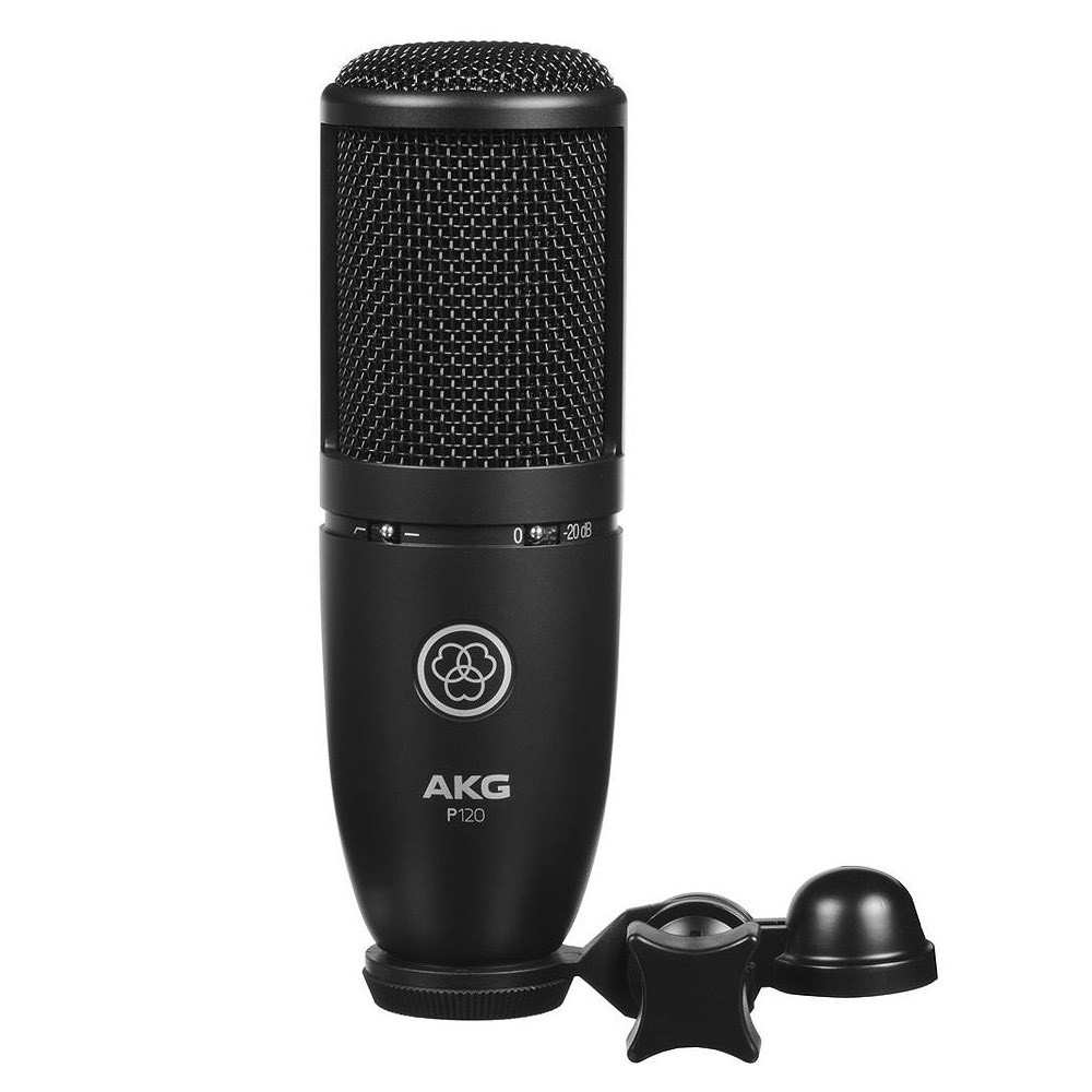 Mic Thu Âm AKG P120 Hàng Chính Hãng Chuyên Dành Cho Phòng Thu , Âm , Lồng Tiếng , Thu Vocal . Chế Độ Lọc Tạp Âm Cực Tốt