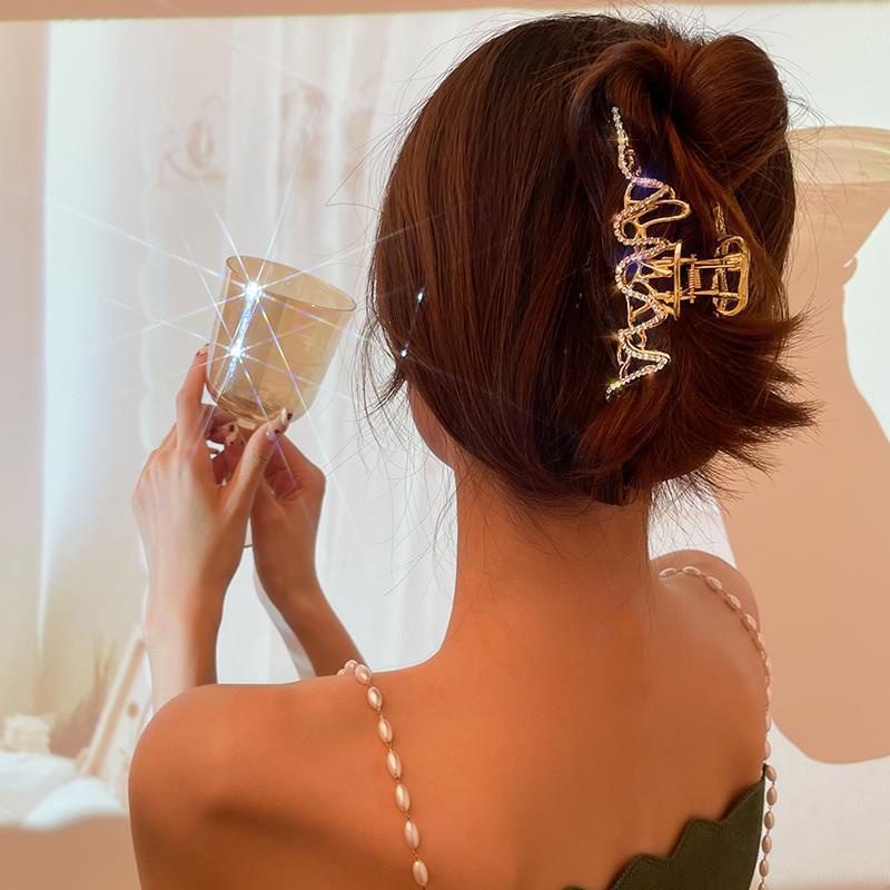 Kẹp Tóc Kim Loại Thiết Kế Độc Đáo Thời Trang Hàn Quốc Cho Nữ