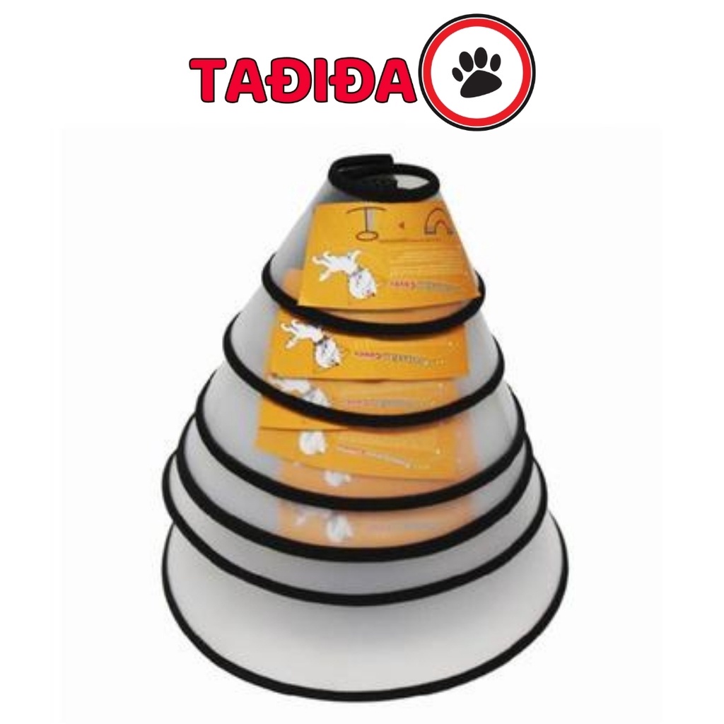 Vòng chống liếm cho Chó Mèo chống xướt , Loa chụp cổ chống cắn bậy cho Thú Cưng - Tadida Pet