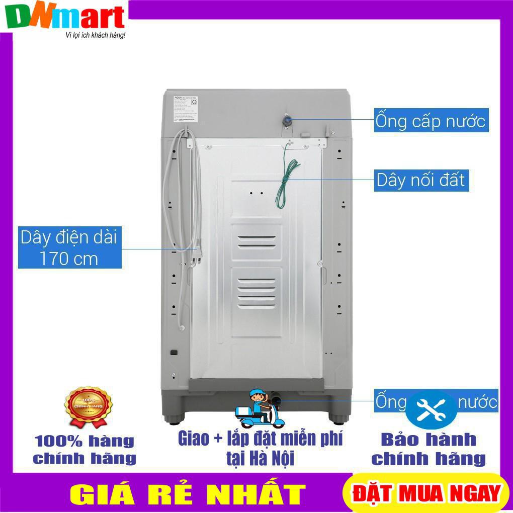 Máy giặt Aqua cửa trên 9kg AQW-S90CT