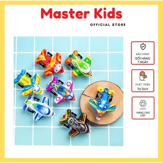 Máy bay mini bánh đà nhiều màu sắc dễ thương cho bé Master Kids