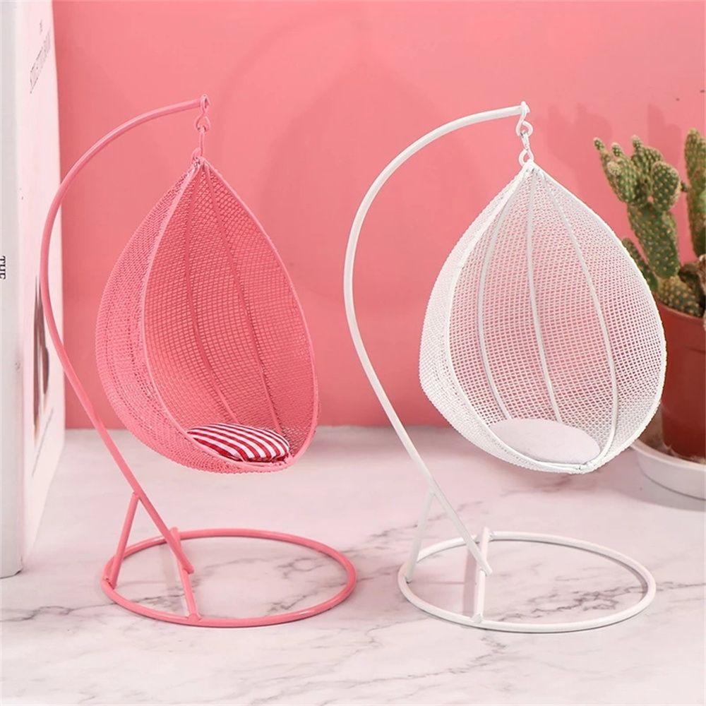 Mô Hình Ghế Xích Đu Đồ Chơi Trang Trí Nhà Búp Bê