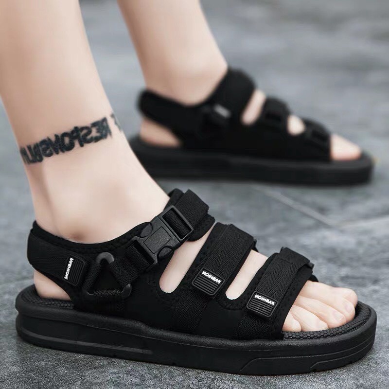 Sandal Nam Nữ Quai Dù Thể Thao Phong Cách Hàn Quốc,Sandal Đi Học
