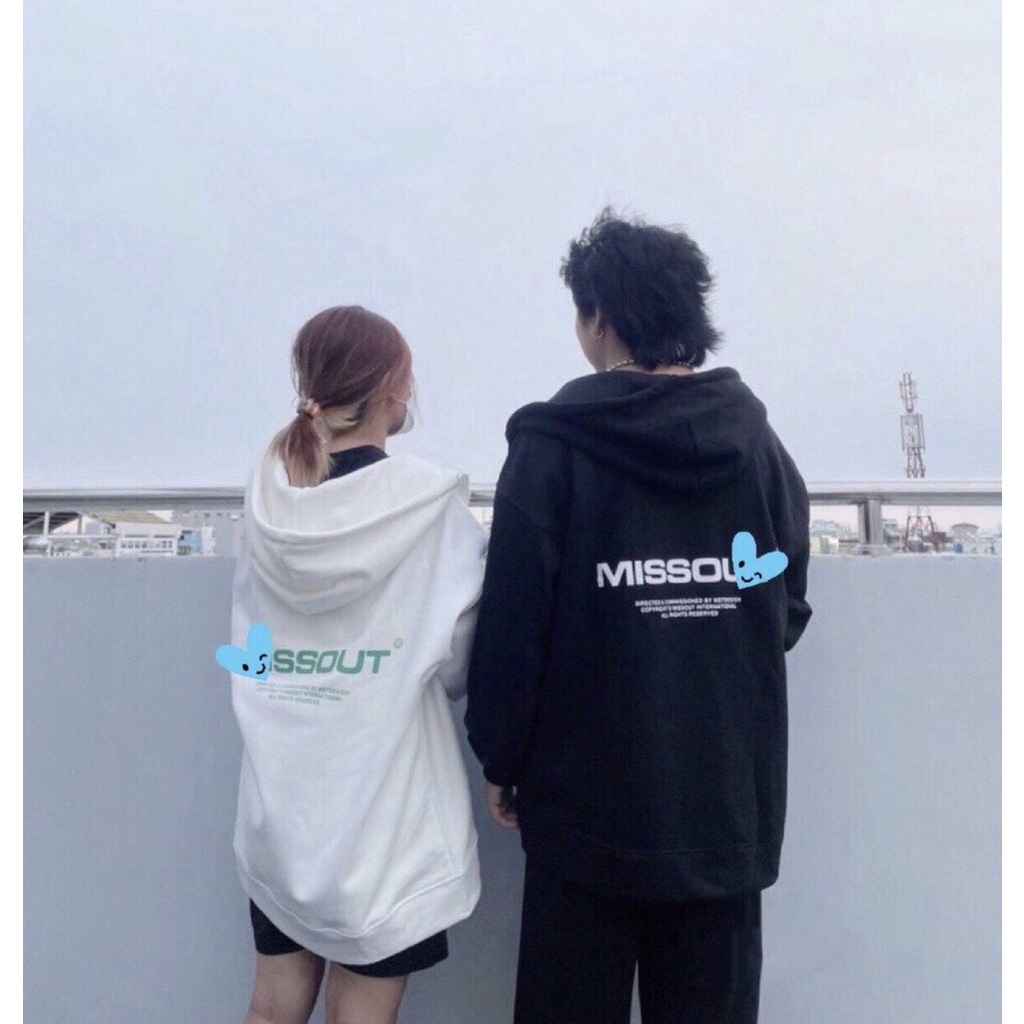 Áo KHOÁC Hoodie MISS.OUT. Ulzzang Unisex 1hitshop