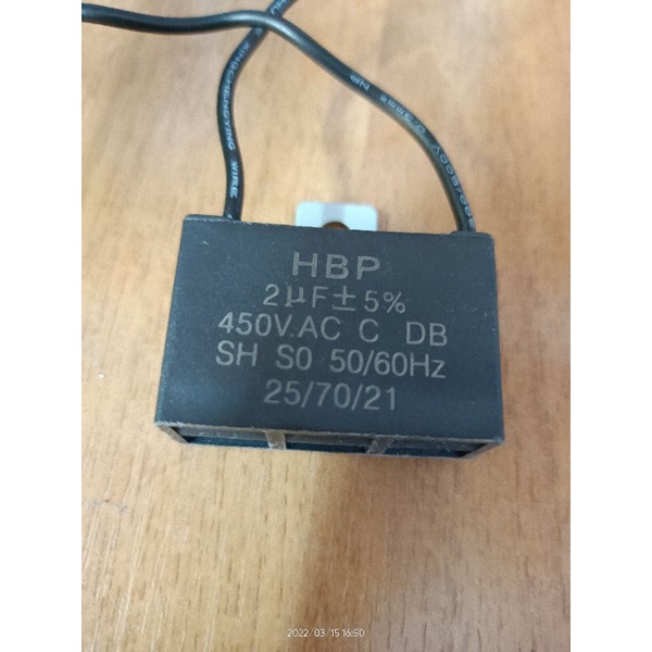 900586 Capa 2UF 450V