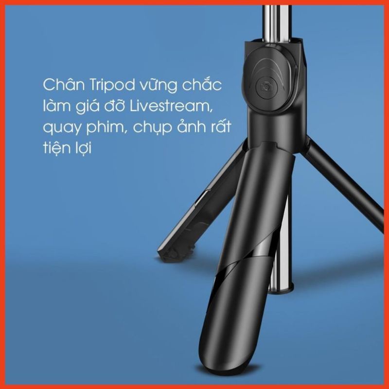 Gậy chụp ảnh XT_02 có điều khiển (có chân đứng kèm theo)