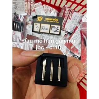 Bộ 3 đầu mỏ hàn jbc