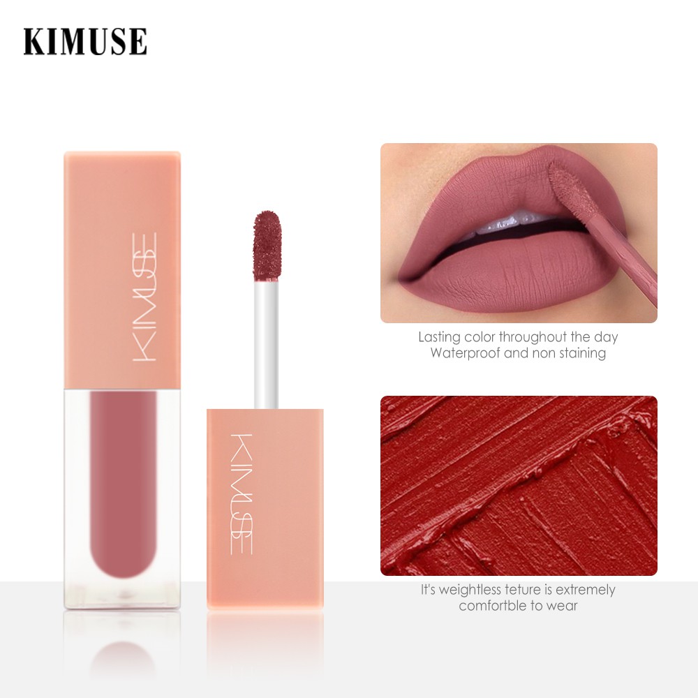 Set 5 Son Kem Kimuse Màu Lì Lâu Trôi 130g | BigBuy360 - bigbuy360.vn