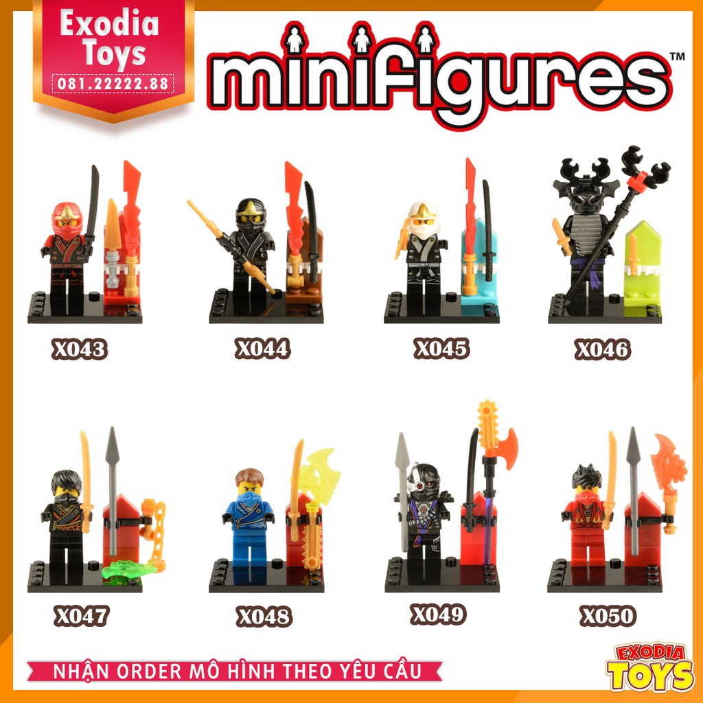 Xếp hình minifigure nhân vật Ninjago Season 3 : Master of Spinjitzu - Đồ Chơi Lắp Ghép Sáng Tạo