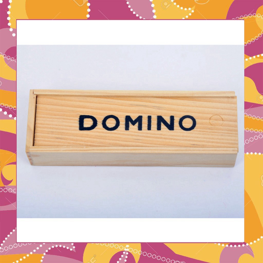 (Rẻ Là Mua)  Bộ đồ chơi domino, Bộ đồ chơi giáo dục trẻ em Domino - 6180 (Bao Đẹp)