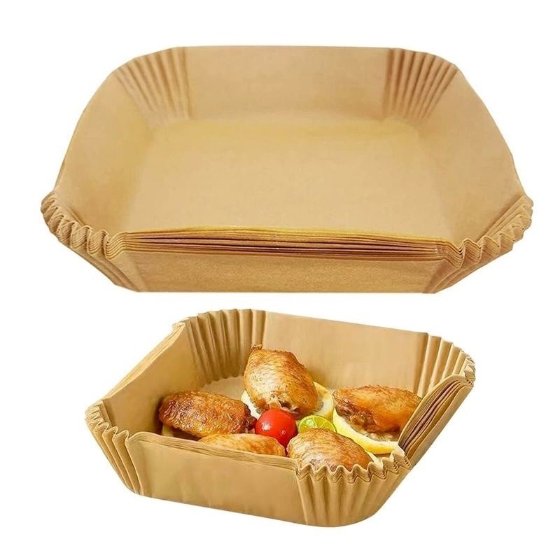 Set 100/50 Miếng Giấy Lót Nướng Bánh Chống Dính Chống Dầu Không Thấm Nước