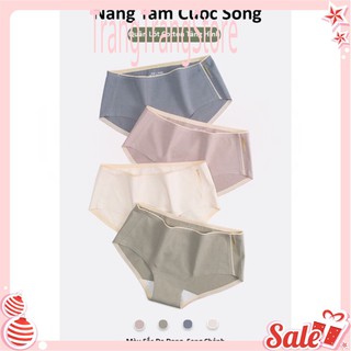 Quần Lót Nữ (🔥FREESHIP🔥) Quần Lót Cotton100 Tàng Hình không Đường May Diệt Khuẩn