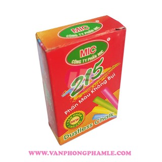 Phấn màu 10 viên không bụi Mic (Hộp 10 Viên)