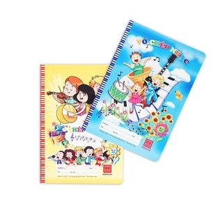 Vở chép nhạc school hồng hà 0503 – thiết kế vui tươi, ngộ nghĩnh