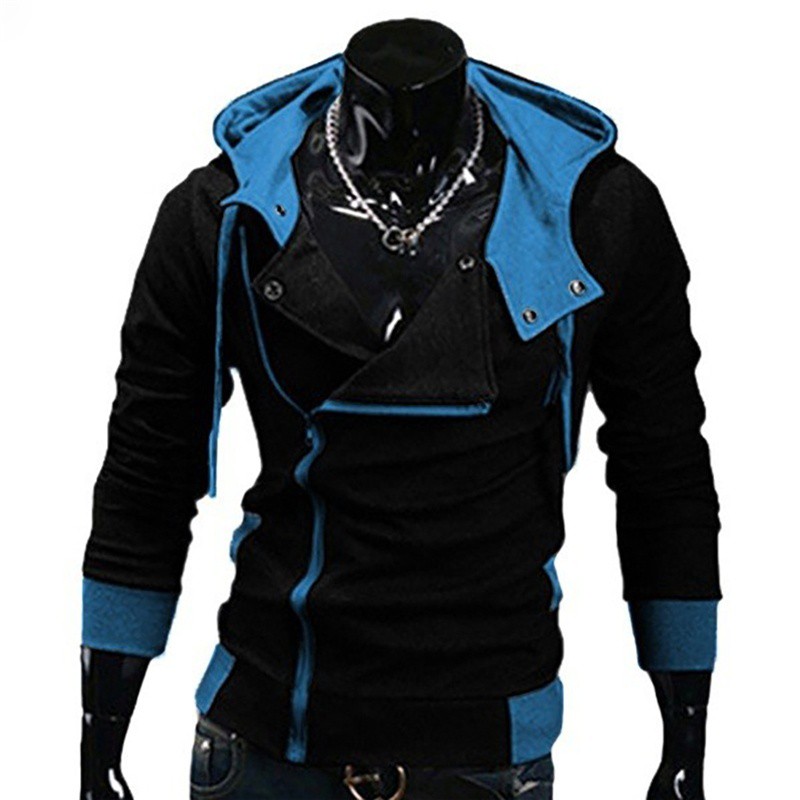 Assassins Creed 3 III Conner Kenway Hoodie Coat Jacket Assassin's Creed Zipper Men Hoodies Sweatershirt | BigBuy360 - bigbuy360.vn