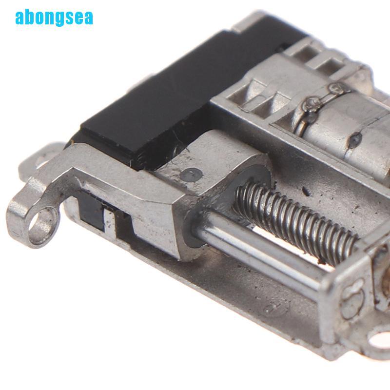 Abongsea Mini 5mm Stepper Motor with Planetary Gearbox, Metal Gears, Metal Screw Slide