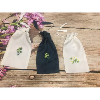 Túi Thơm Lụa Tơ Tằm Thêu Tay