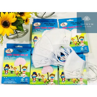 Hộp 10 Cái Khẩu Trang Y Tế Em Bé Famapro Nam Anh Chính Hãng.