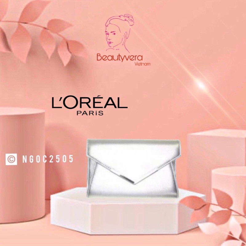 Ví bao thư cầm tay Crystal Envelop L'oreal Paris