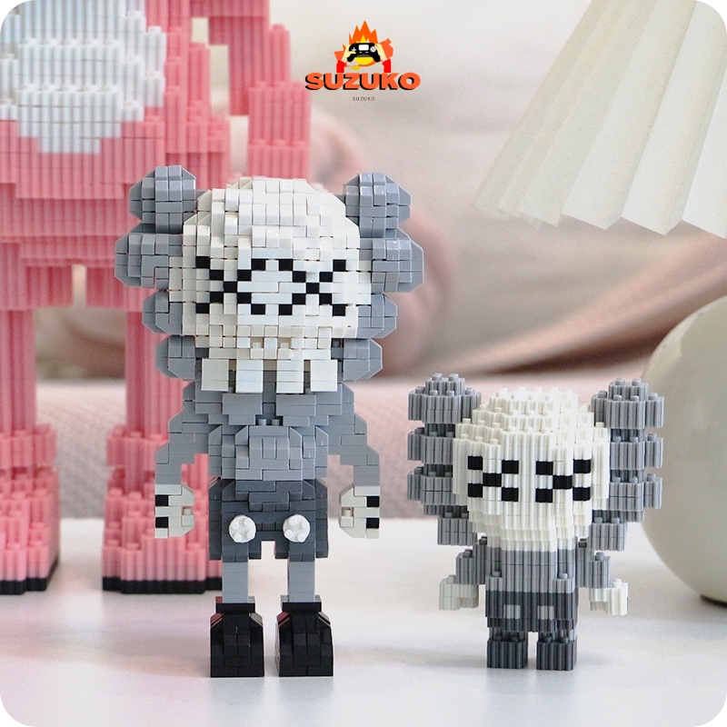 Bộ Đồ Chơi Lắp Ráp Mô Hình Mini Sáng Tạo Dành Cho Nam Và Nữ Lego Kaws Moc Model SUZUKO ( Mã LG01 )