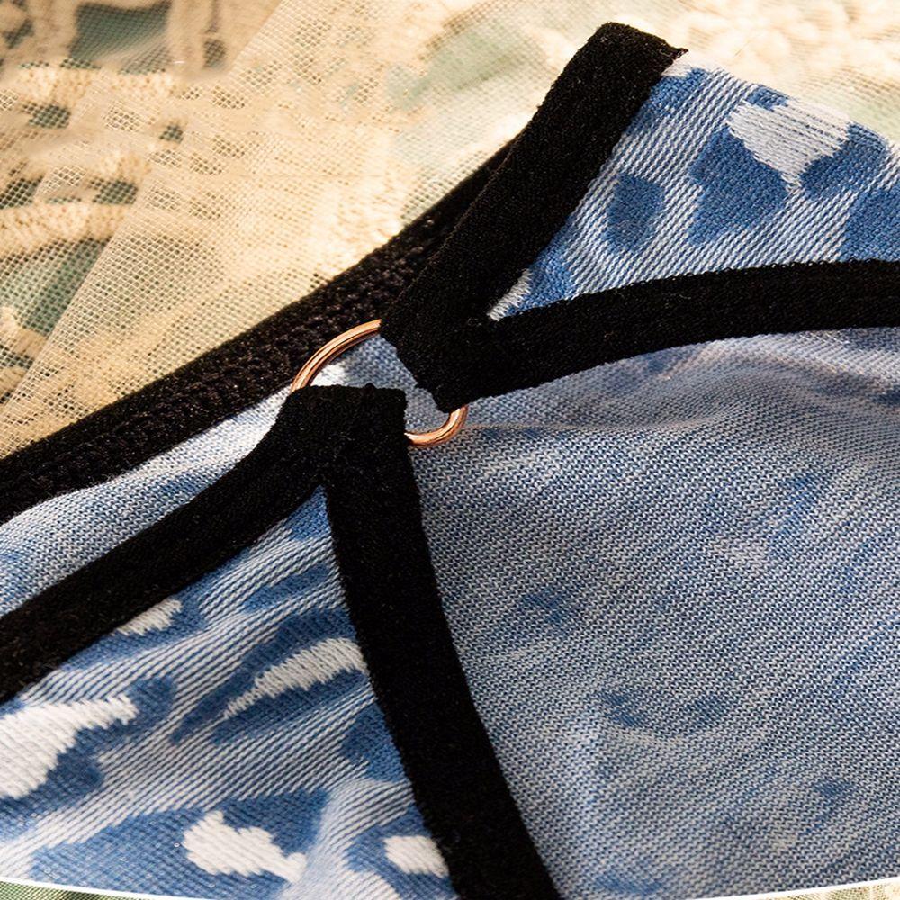 SOMEDAYZL Quần Lót Cotton Không Đường May Họa Tiết Da Báo Quyến Rũ Cho Nữ
