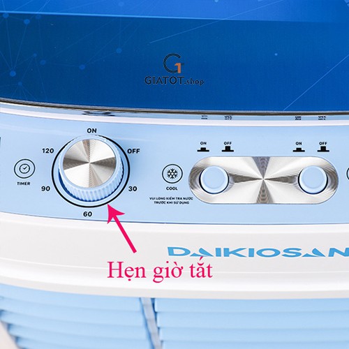 Quạt điều hòa làm mát không khí chính hãng DAIKIOSAN model DKA 3500C