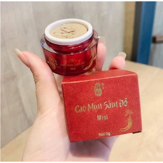 [CHÍNH HÃNG 100%] Cao mụn sâm đỏ MEEA ORGANIC mini size 5g